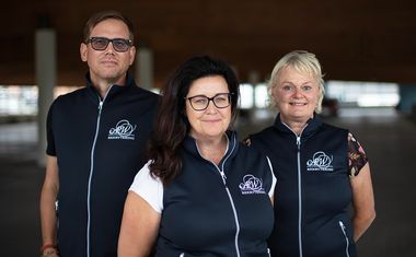 Gruppbild på AW Rekrytering & HRs tre konsulter