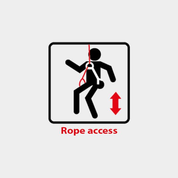 Rope access - reparbetessystem