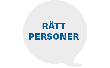 Rätt personer