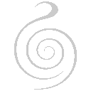 Spiralformad symbol för klarhet och överblick.