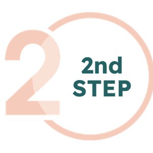 2nd Step in the Process