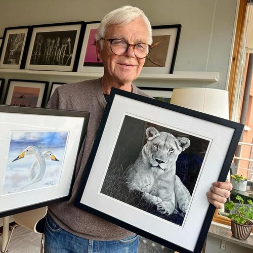 Fotograf Anders Andersson säljer fototavlor