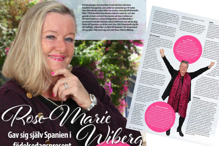 Artikel om  Rose-Marie i En Sueco