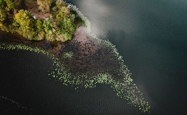 Image of an island in the sea linking to the Bioboosters project