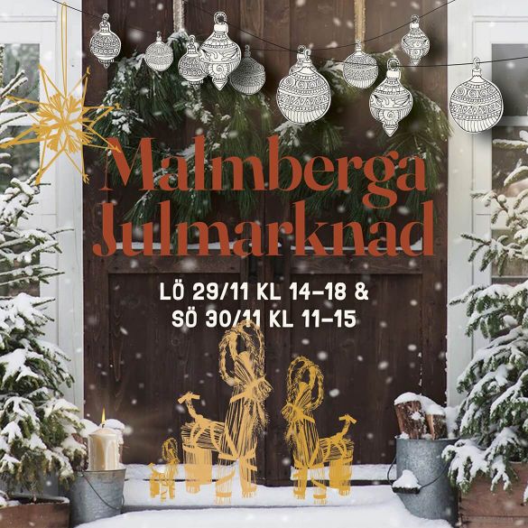 Malmberga Loge Malmberga Kungsör Julmarknad 29-30/11 - Boka Bord sälj på julmarknad