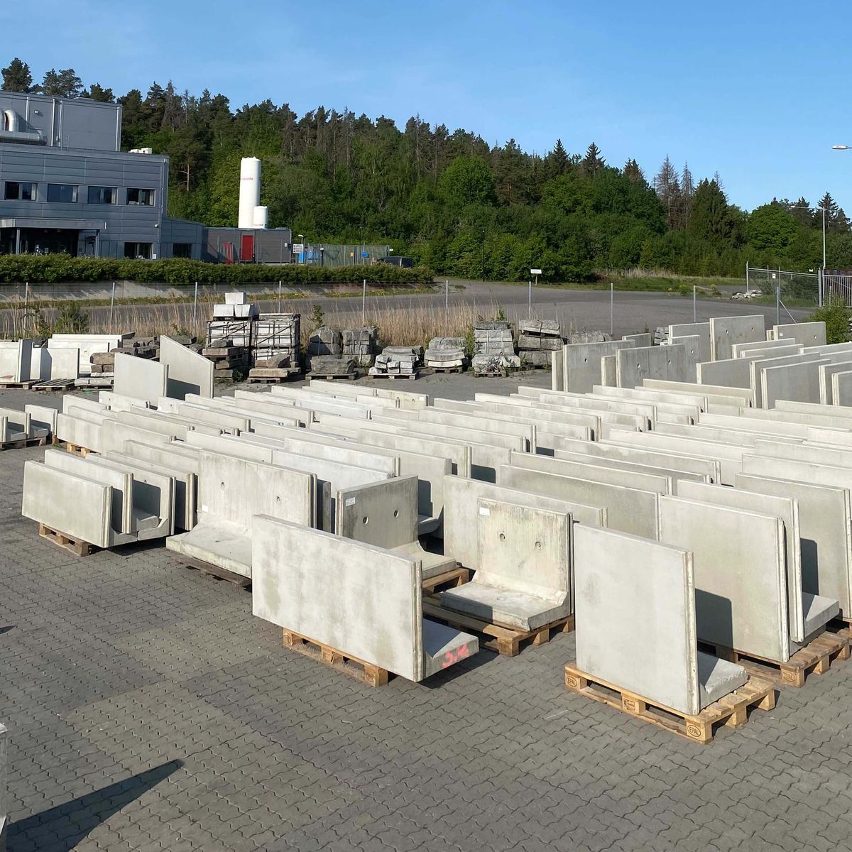 L-stöd i betong