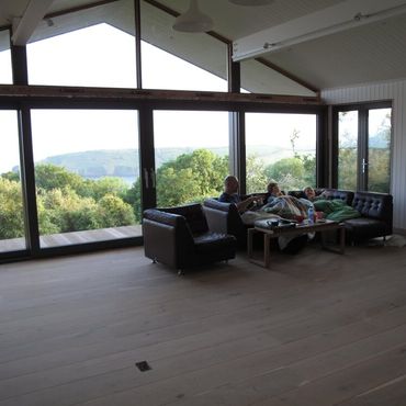 Windows and doors in and house now water tight and ready to fit out