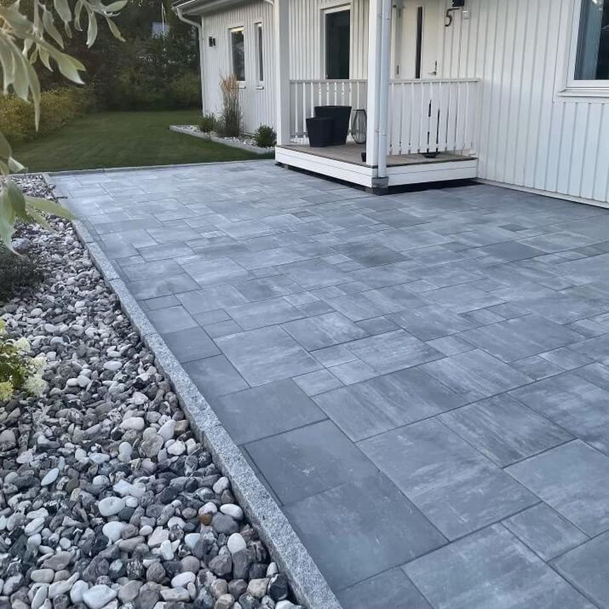 Plattmix för stenbeläggning