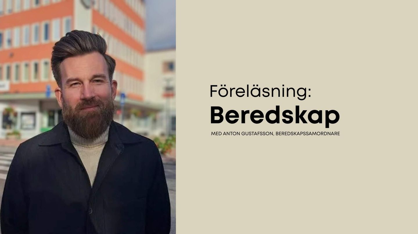 Anton Gustafsson, Beredskapssamordnare i Kramfors kommun 