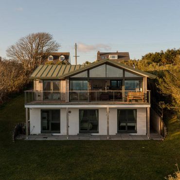 View of Green Shutters from above