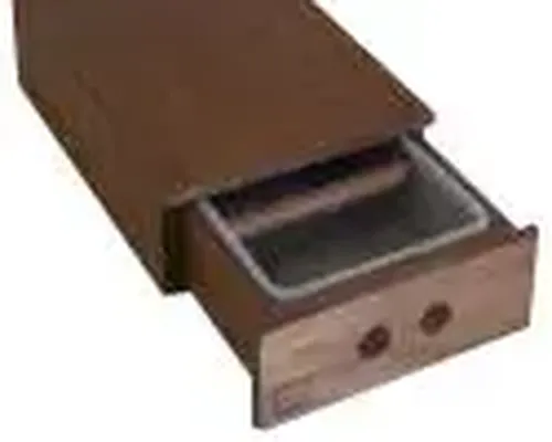 Cassetto Classico Baslåda mörkt trä