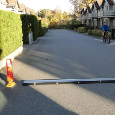 FLEXIBUMP vägbulor i parhusområde