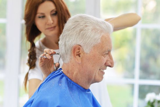 Omvårdnadskvalitet – frisör i hemmet