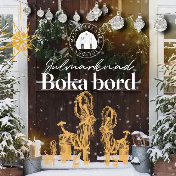Malmberga Kungsör Julmarknad 2025 - Boka Bord sälj på julmarknad