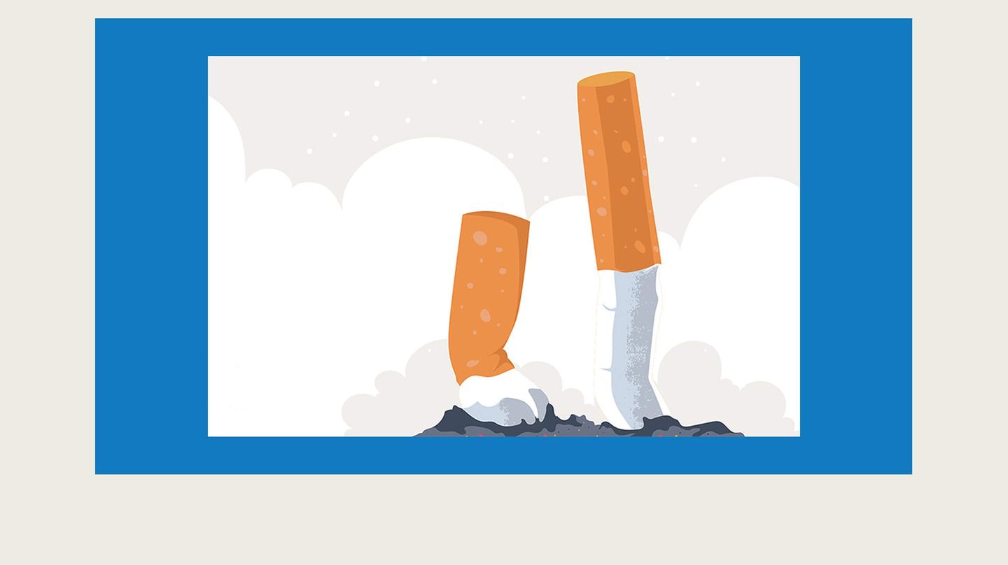 Cigarette butts