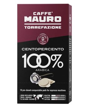 CAFFÈ MAURO CENTOPERCENTO PRE-DOSED PODS