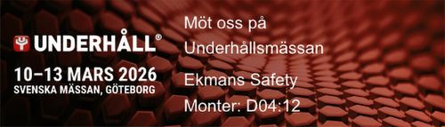 Möt oss på Underhållsmässan i Göteborg 10-13 mars 2026