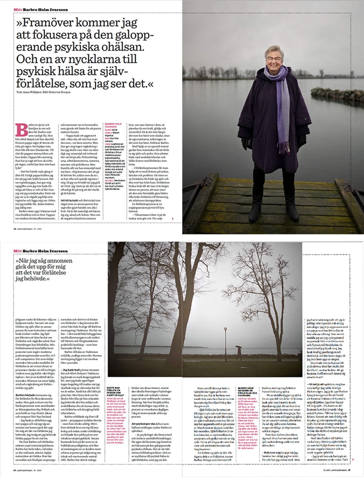 Intervju i Psykologtidningen