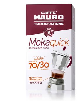 CAFFÈ MAURO DE LUXE MOKA QUICK 10 KAPSLAR