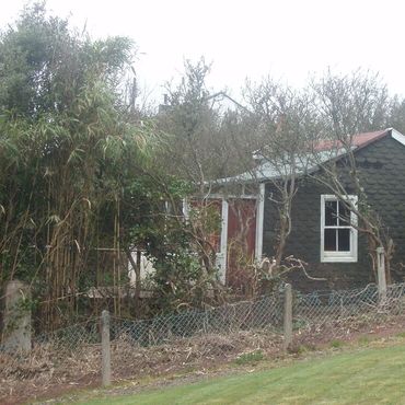 View of the east side of the house from the coast path walk down to Freshwater East Beach