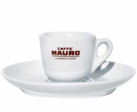 Caffè Mauro porslin – kaffekopp