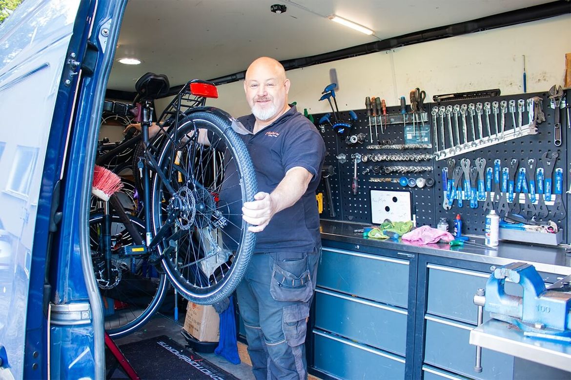 Cykeltek mobil serviceverkstad