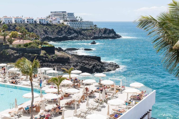 Solig bild från Teneriffa 