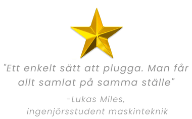 Ett enkelt sätt att plugga. Man får allt samlat på samma ställe