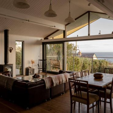 Dining and living room area