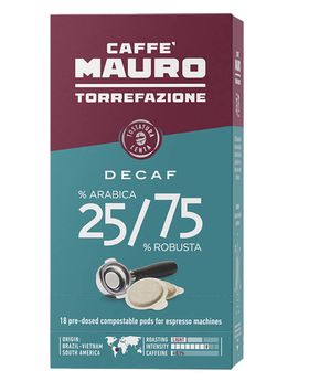 Caffe Mauro Decaffeinato – koffeinfritt kaffe pre-dosed pods