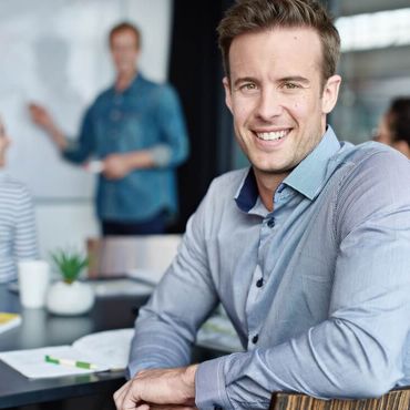 Man in an office