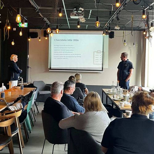 Föreläsning på nätverksträff