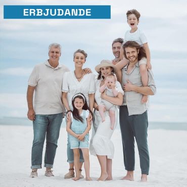 Tre generationer på starnden