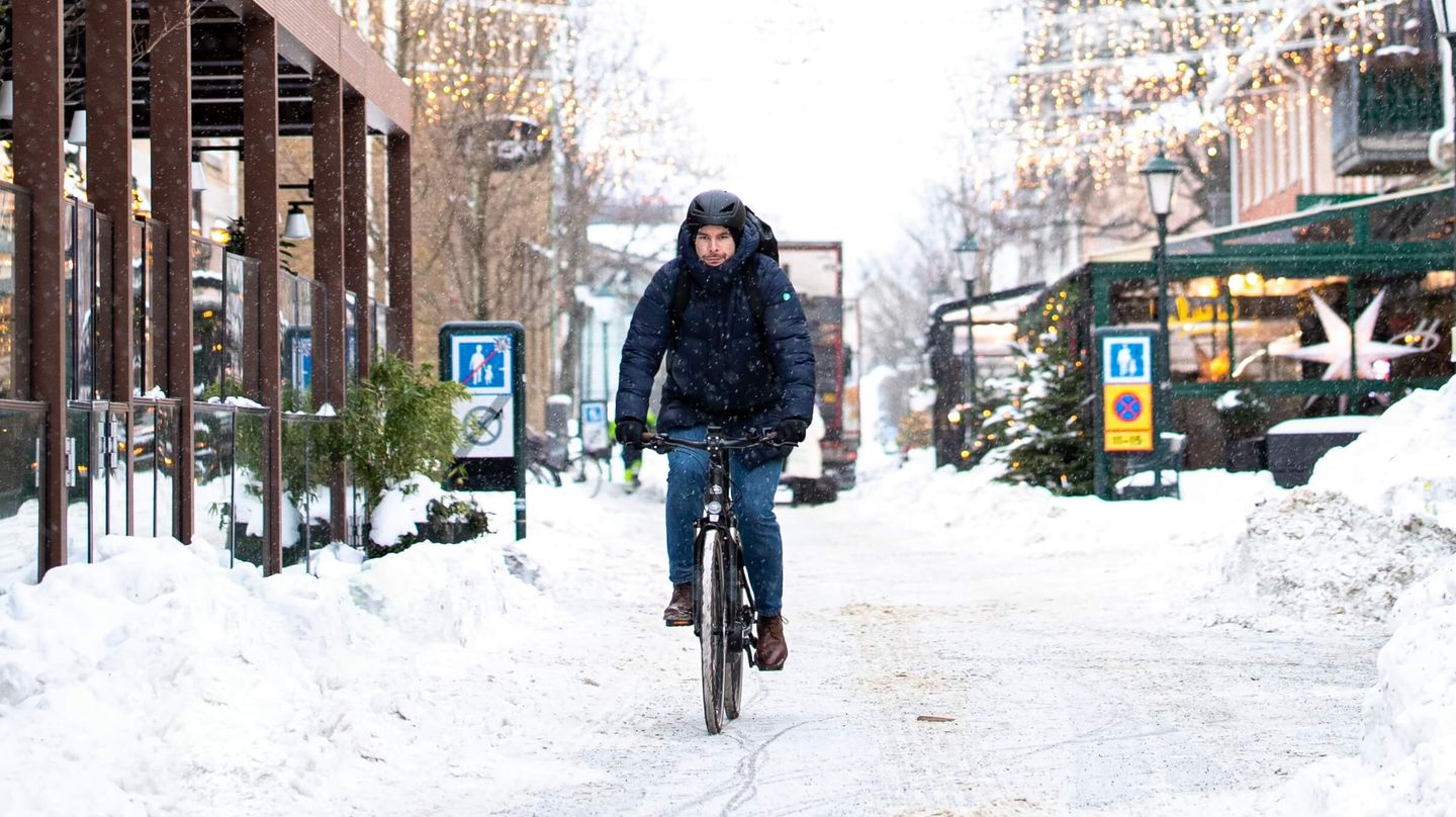 Cykling på vintern