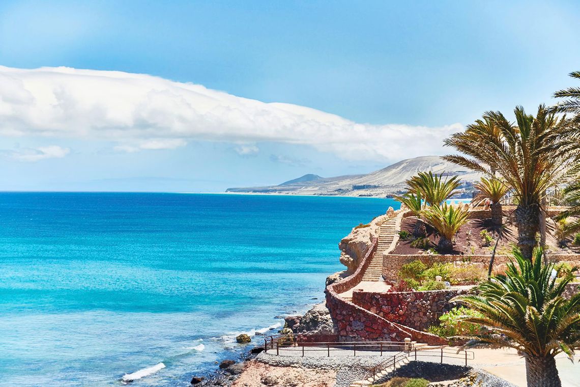 Solig bild från Fuerteventura 