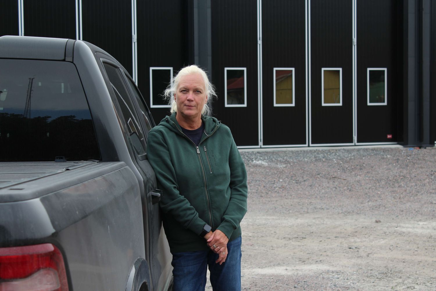 Porträtt på anställd