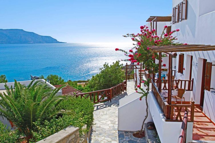Solig bild från Karpathos 