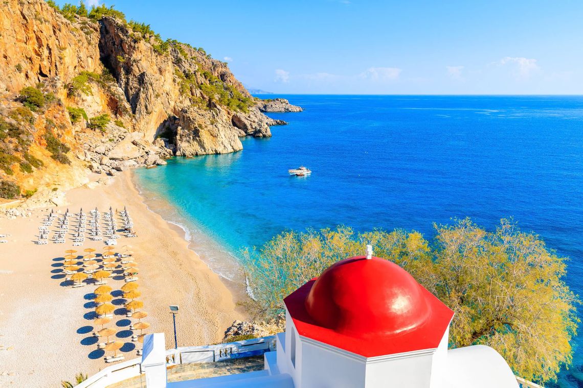 Solig bild från Karpathos 
