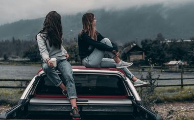 Looking at the view