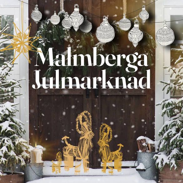 Malmberga Kungsör Julmarknad 2025 - Boka Bord sälj på julmarknad