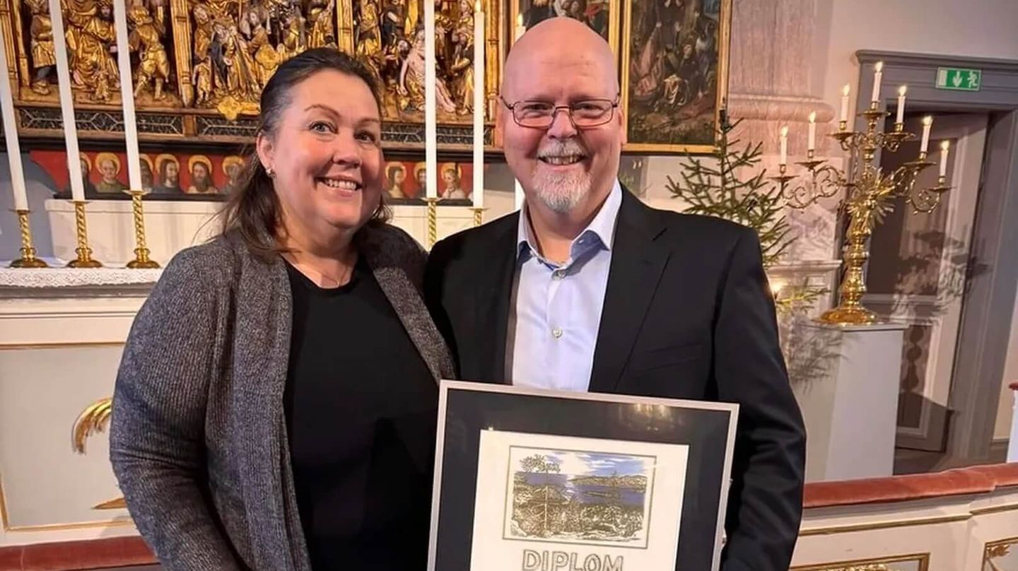 Örjan Löf tar emot Årets Norling 2025