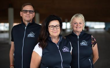 Gruppbild på AW Rekrytering & HRs tre konsulter