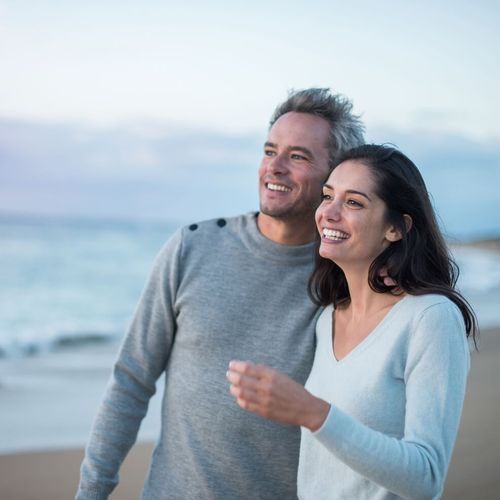 Couple on the beach