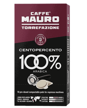 Kaffe-pods Centopercento från Caffè Mauro