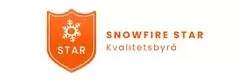 Logga Snowfire Star - Kvalitetsbyrå