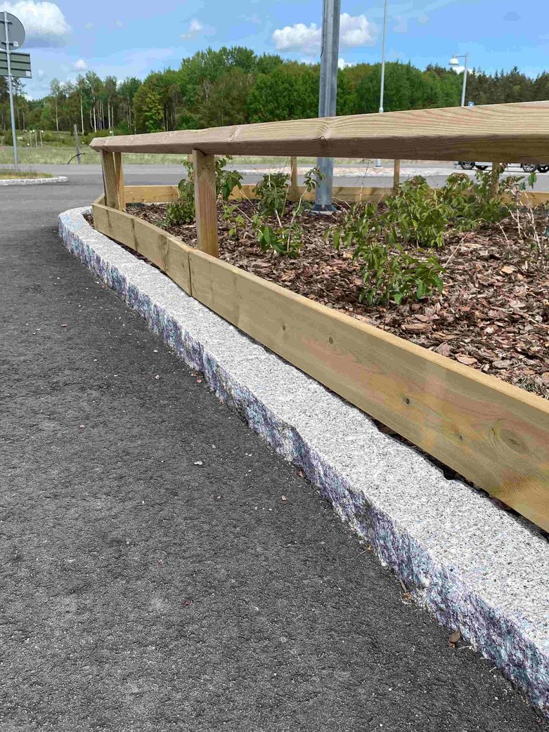 kantsten vid Björkalunds Förskola