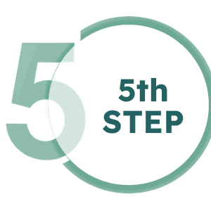 5th Step in the Process