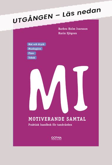MI Motiverande samtal – boken är utgången