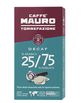 CAFFÈ MAURO DECAFFEINATO PRE-DOSED PODS