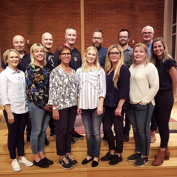 Bild en acapellagrupp